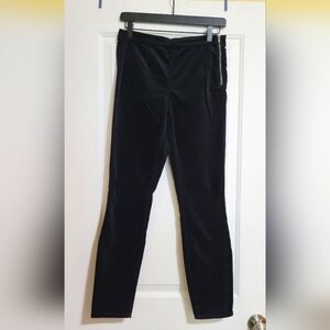 Velour Black Slacks
